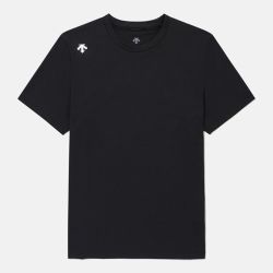 DESCENTE/迪桑特圆领运动休闲短袖T恤男女同款SR323UTS71