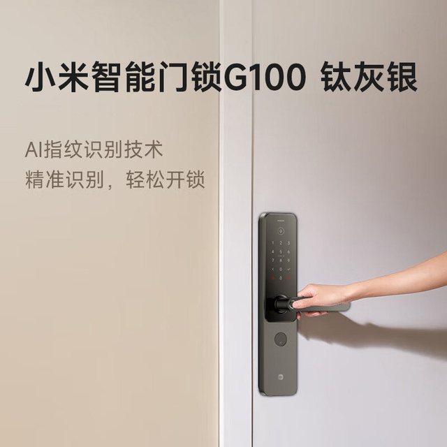 小米 智能门锁家用指纹锁G100