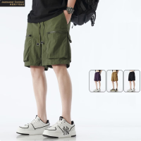 JEANSWEST OUTDOOR 男士美式工装休闲短裤