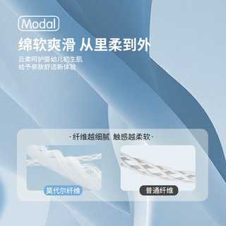 丽婴房 儿童莫代尔短袖套装 果蔬派对 110cm