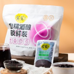 窝窝 袋装血糯米甜酒酿 900g 1袋