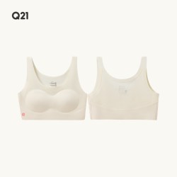 Q21 小闺蜜少女内衣初中学生二阶段发育期文胸高弹透气运动背心