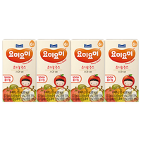 MAEIL每日 有机苹果梨果汁 125ml*4盒
