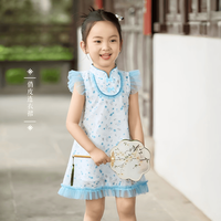 navigare 意大利小帆船 女童连衣裙 汉服公主裙