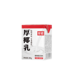 菲诺 厚椰乳 植物蛋白饮料  200g*12盒
