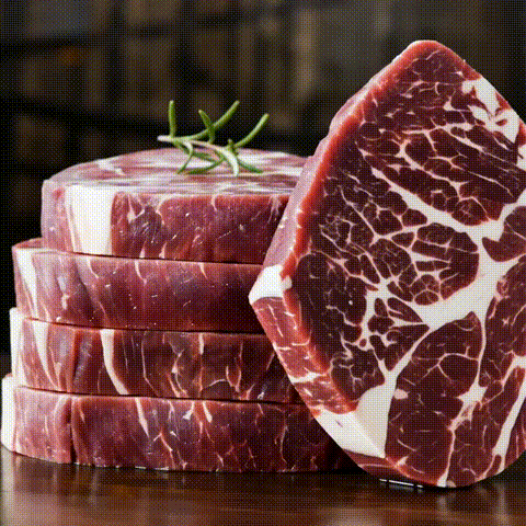 今日必买：FRESH·FOUR SEASONS PLUS 阿根廷安格斯谷饲原切上脑牛排 净重1KG
