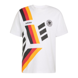adidas 德国队1994复古 纯棉短袖T恤 白色 XL
