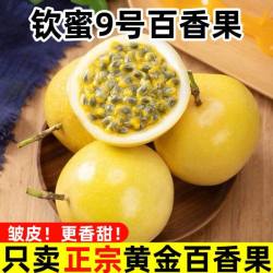 鲜宝道 广西钦蜜9号黄金百香果 40枚百香果20-40克