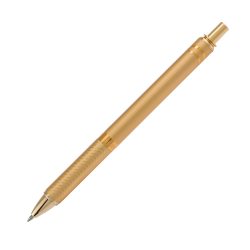 Pentel 派通 铝合金笔杆中性笔 0.7mm中粗 黑色笔芯 按动伸缩办公