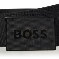 BOSS 男士 Icon-S1_Sz40 皮带,Black1,110