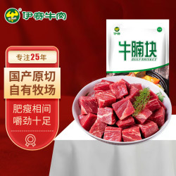 伊赛 谷饲 黄牛牛腩块 1kg