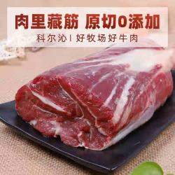 科尔沁 原切牛腱子1斤酱卤红烧健身炖煮内蒙生鲜牛肉多仓发货顺丰包邮 原切牛腱子1斤