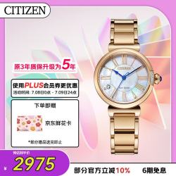CITIZEN L花语风吟系列 30毫米光动能腕表 EM1063-89D