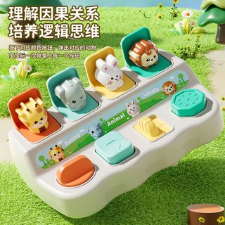 TaTanice 躲猫猫开关盒玩具 因果关系早教益智
