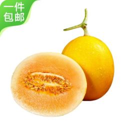 京鲜生 民勤蜜瓜 净重8-9斤 单果2斤起 3粒装 生鲜水果源头直发
