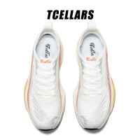 Tcellars 刀影碳板跑鞋 夏季新款夜光减震回弹 专业竞速