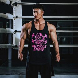 肌肉狗 HYROX 训练健身背心男
