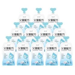简爱 父爱配方 儿童酸奶0%蔗糖原味100g*11袋+6杯滑滑原味酸奶