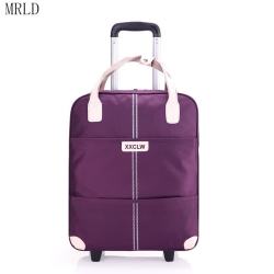 MRLD 女士大容量旅行包 单向水晶轮