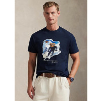 RALPH LAUREN 经典印花图案 T恤 2色可选