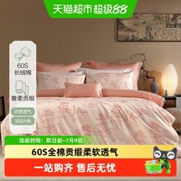 88VIP：百丽丝 SY549P01 长绒棉被套 60S 150cm×210cm 樱粉