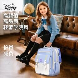 迪士尼 小学生书包 护脊大容量防泼水