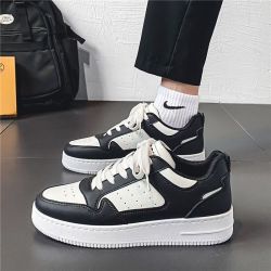 赫卡维 春季男款透气小白鞋