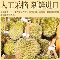东鲜丰 泰国金枕榴莲 净重3-4斤 1个装