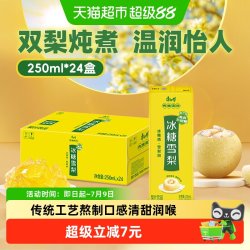 康师傅 冰糖雪梨果汁饮料 250ml*24盒