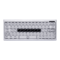 艾泰克 梵塔FUZZY63V2 磁轴 冰蓝 6系铝定版 机械键盘