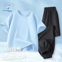 真维斯 儿童速干短袖+运动短裤套装