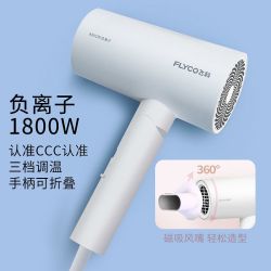飞科 负离子电吹风机家用大功率发廊理发店冷热风学生电吹风筒1800