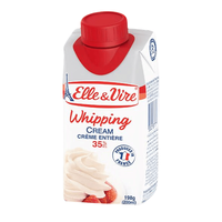 MILKANA 爱乐薇铁塔动物性 淡奶油/淡黄油 动物性烘焙原料 铁塔淡奶油200ml*1盒