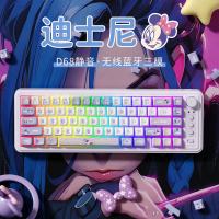 迪士尼 D68米妮无线蓝牙三模静音键盘
