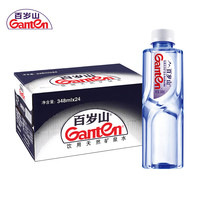 景田 百岁山 饮用天然矿泉水 348ml*24瓶