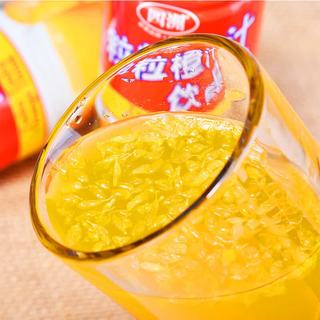 四洲 粒粒橙汁果汁饮料 240ml*4罐