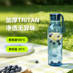 LOCK&LOCK ECO运动水杯便携式 蓝色 550ml