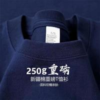 ENYIN100 男女款纯棉短袖T恤 250g重磅