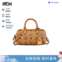MCM 迷你波士顿枕头包Visetos ELLA手提单肩包