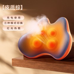 苏泊尔 腰部按摩器按摩仪智能肩颈椎枕背部揉捏全身自动按摩坐靠垫