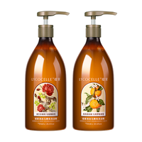 LYCOCELLE 马赛皂洗洁精750ml*2(柑橘+玫瑰)食品级 去油污A类餐具果蔬通用