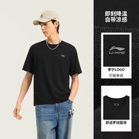 李宁 时尚运动男女通用短袖T恤 AHSW395