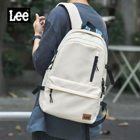Lee 潮流双肩包 男 高中大学生书包 休闲背包 大容量旅行电脑包