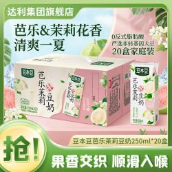 豆本豆 芭乐茉莉豆奶植物蛋白饮料 250ml*20盒