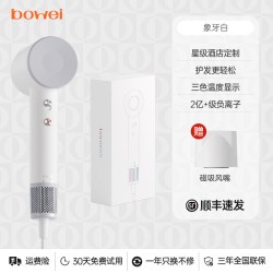 泊为 B10高速吹风机大风力风筒家用吹风机负离子护发静音速干