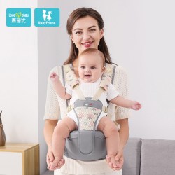 孩之伴 腰凳婴儿轻便四季坐凳宝宝背带多功能前后两用抱抱托外出抱娃神器