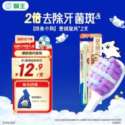 狮王 超软毛 牙刷  2支