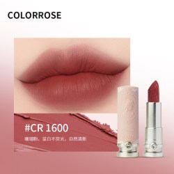 Color Rose colorrose浮雕口红显白高级纯欲正品防水小众品牌新款哑光滋润