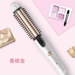 奥克斯 卷发棒持久定型不伤发短发内扣卷发神器直卷两用直发电卷梳