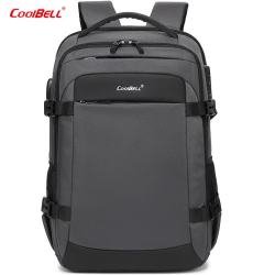 coolbell COOL BELL 男士商务旅行防盗大容量双肩背包 8297